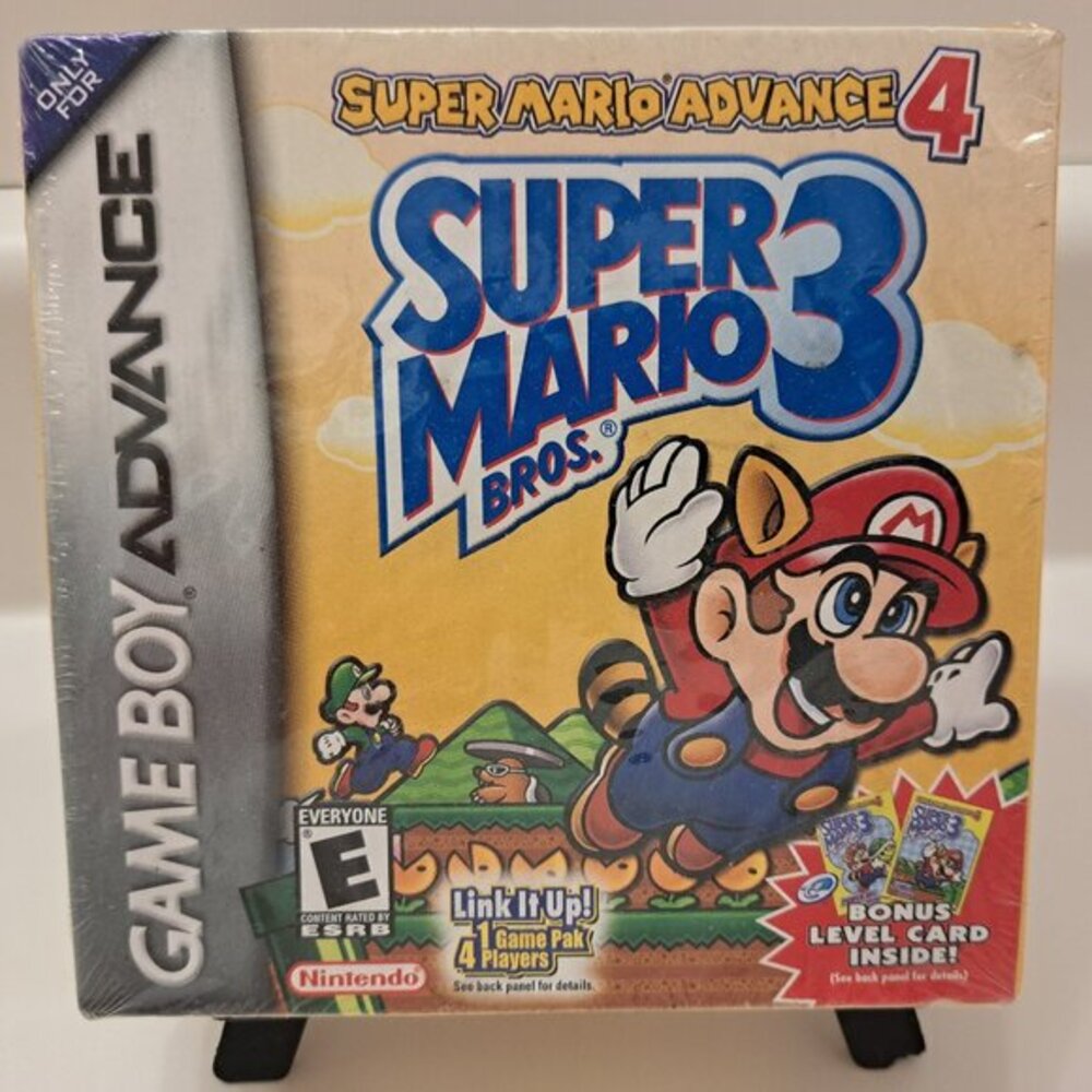 Brand New Super Mario Advance 4: Super Mario Bros. 3 Game Boy Advance Game 2003